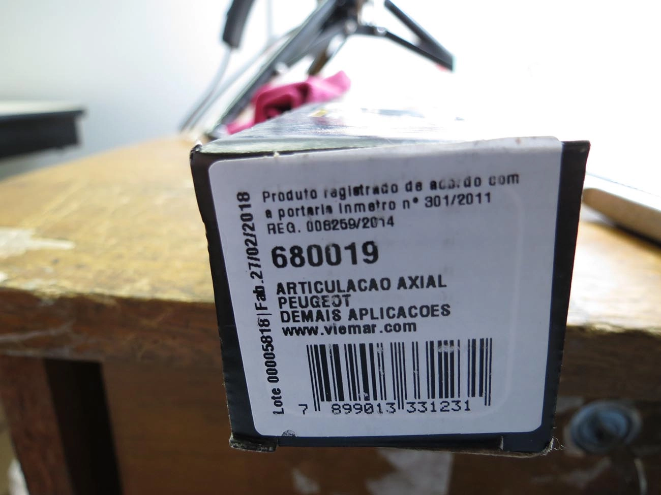 ARTICULAÇÃO/BARRA AXIAL DIREÇÃO HIDRÁULICA/MECÂNICA PEUGEOT 306 93/01 - 306 BREAK 94/01