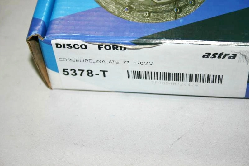 DISCO EMBREAGEM FORD CORCEL/BELINA I TODOS - 170MM
