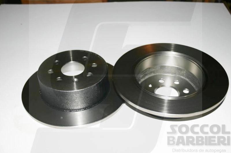 DISCO FREIO TRASEIRO SÓLIDO 270MM 4 FUROS GM ASTRA 2.0 8V 99/ VECTRA MERIVA SOLIDO