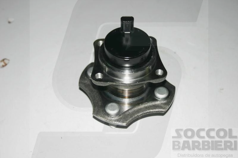 CUBO TRASEIRO COM ROLAMENTO COM ABS TOYOTA COROLLA/FIELDER 2002/2008 - 4 FUROS
