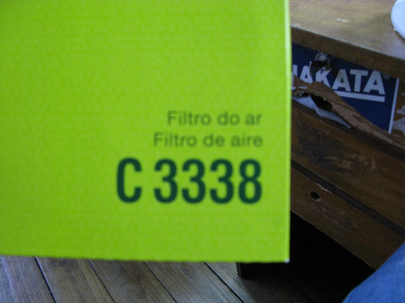 FILTRO AR FORD ESCORT/DEL REY/CORCEL/BELINA/PAMPA /01.89 CHT