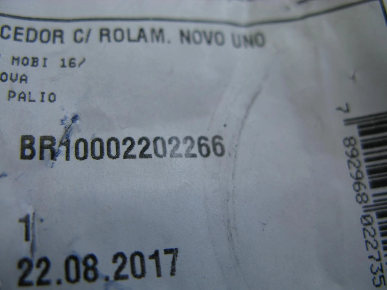 COXIM AMORTECEDOR DIANTEIRO COM ROLAMENTO FIAT NOVO UNO/PALIO/GRAND SIENA 2010/ MOBI 2016/ C/ROLAMENTO