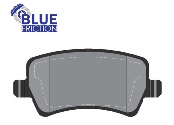PASTILHA DE FREIO TRASEIRA LAND ROVER RANGE ROVER EVOQUE 2011/ - VOLVO S60/V60/XC60 2010/