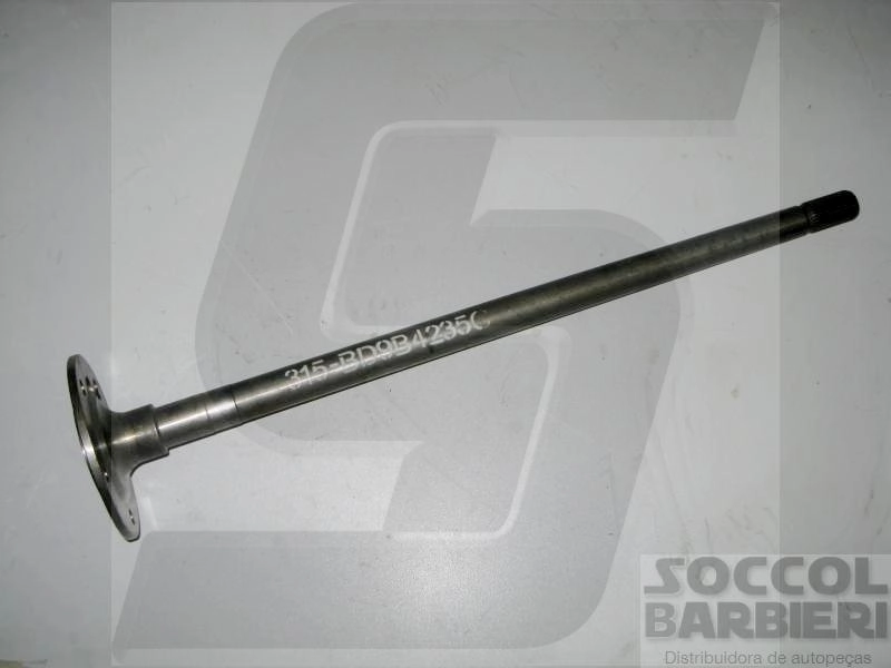 SEMI EIXO FORD F-1000 71/83 - 798MM 30 ESTRIAS 5 FUROS - ROLAMENTO INTERNO 38,90MM