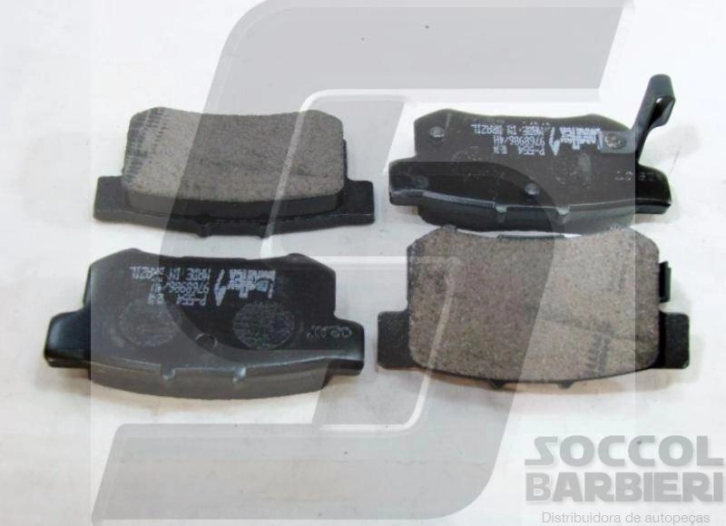 PASTILHA DE FREIO TRASEIRA HONDA ACCORD 02/ - ACCORD COUPE 94/99 - CIVIC 91/ - NEW CIVIC 05/16