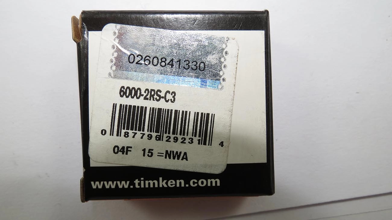 ROLAMENTO INDUSTRIAL 10X26X8MM TIMKEN