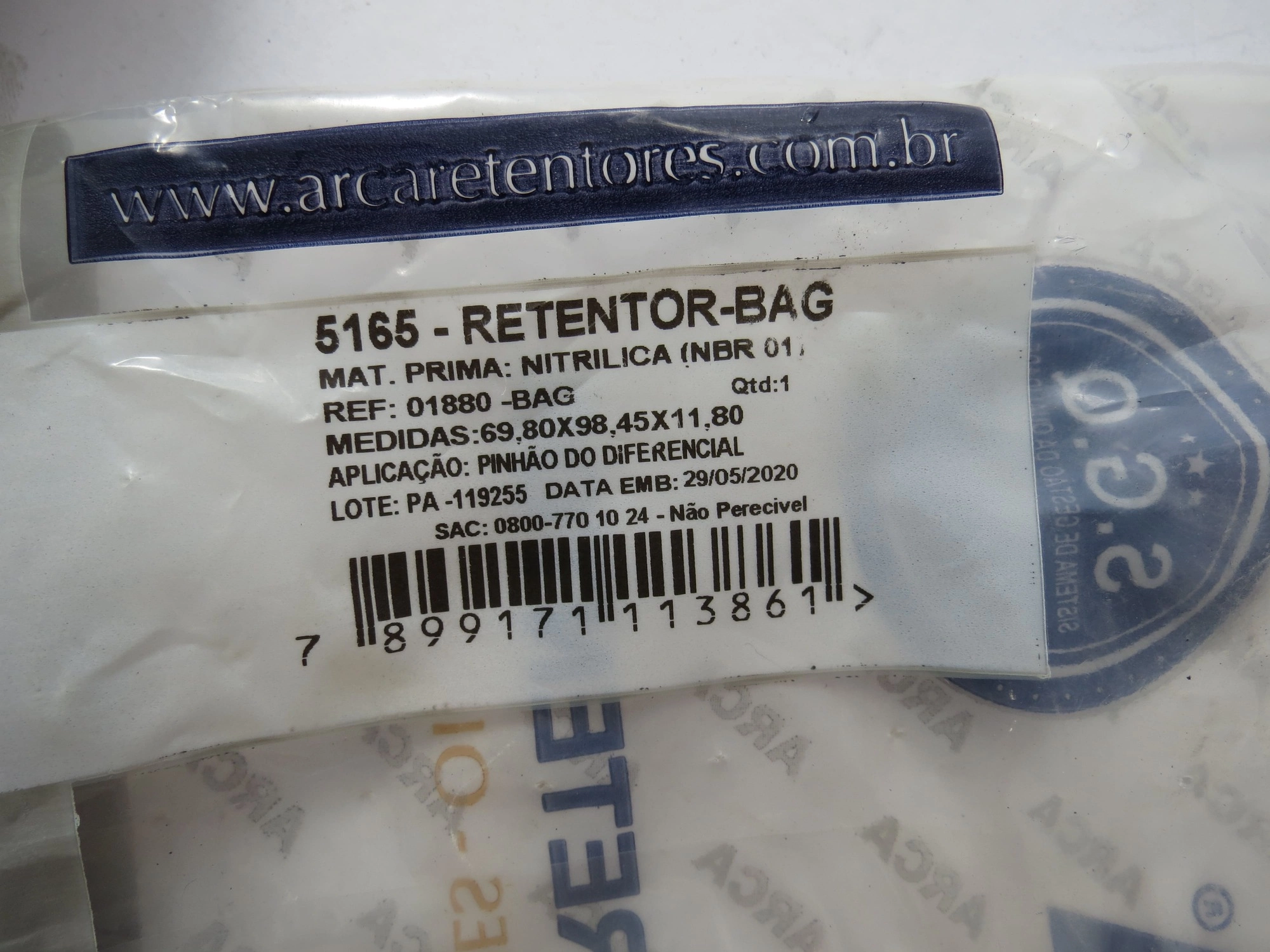 RETENTOR PINHÃO DIFERENCIAL 69,80X98,50X11,80X17,70MM TIMKÃO VW 11.130/11.140/12.140/13.130/14.140/14.210/22.140