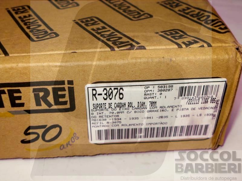 SUPORTE DO CARDAN MB 1630/1934/1935/1941/2635 - 70MM IMPORTADO