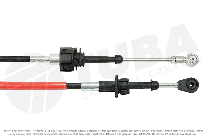 CABO COMANDO DE CAMBIO ENGATE GM AGILE 2009/ MONTANA 2010/2014 - 1165MM