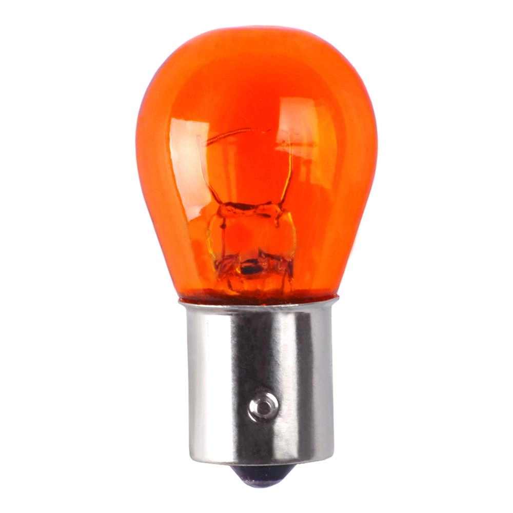 LAMPADA PISCA/SINALEIRA - 1 POLO GRANDE 21W/24V - AMBAR
