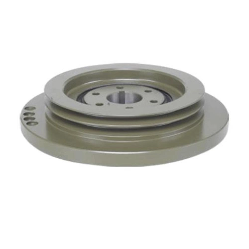POLIA ANTIVIBRADOR VIRABREQUIM MB 1214/1414/1418/1618/1620/1720 - 2 CANAIS 225MM - OM-366A/LA