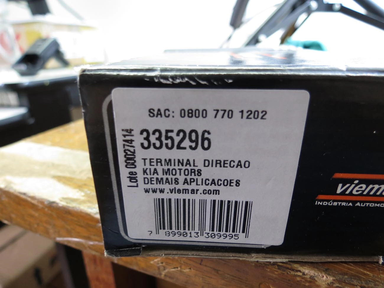 TERMINAL DIREÇÃO DIREITO/ESQUERDO KIA PICANTO 2004/2011