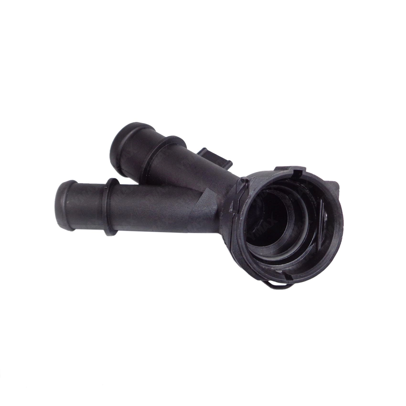 FLANGE/CONECTOR ÁGUA AUDI A1 1.4 15/ A3 1.8 13/ - TT 1.8 14/ - VW GOLF 1.8/2.0 14/ - DUAS SAIDAS