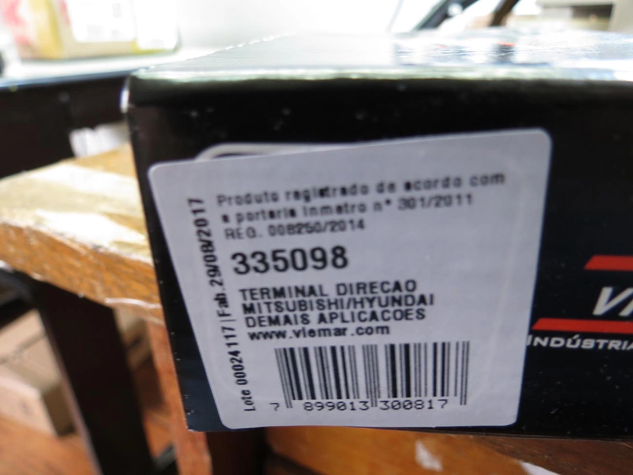 TERMINAL DIREÇÃO LD/LE MITSUBISHI L-300 95/00 - 3000GT 91/98 - HYUNDAI H-100 92/04 - PORTER 96/03