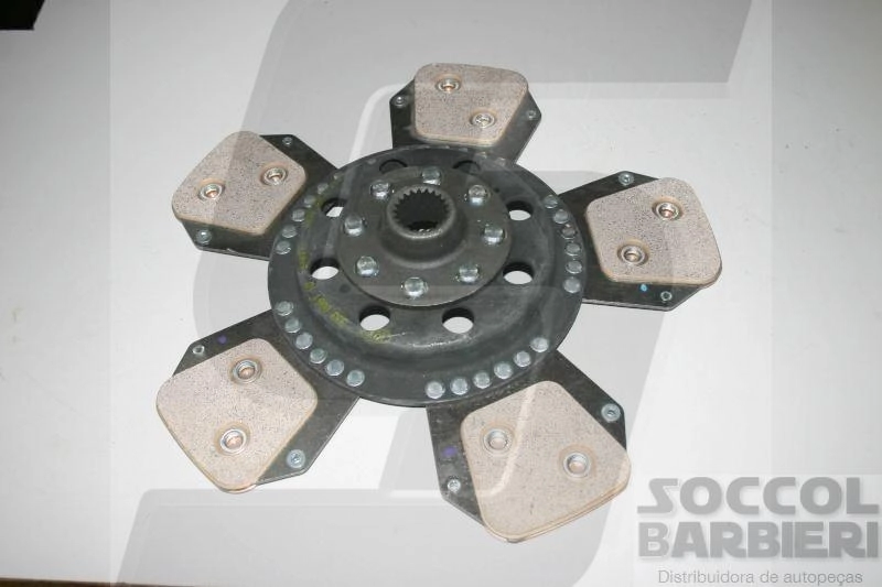 DISCO DE EMBREAGEM EXTERNO CERAMETÁLICO AGCO MAXION 9110/9130 - MF 283/290/292/297 329MM 21 ESTRIAS
