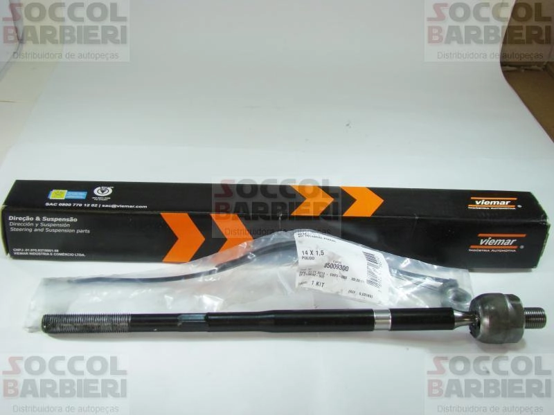 ARTICULAÇÃO/BARRA AXIAL DIREÇÃO HIDRÁULICA ZF AUDI A3 96/ - VW GOLF 97/98 - NEW BEETLE 98/98