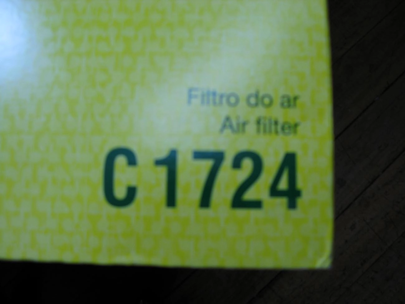 FILTRO AR HONDA FIT 1.5 16V EX 2005/2008