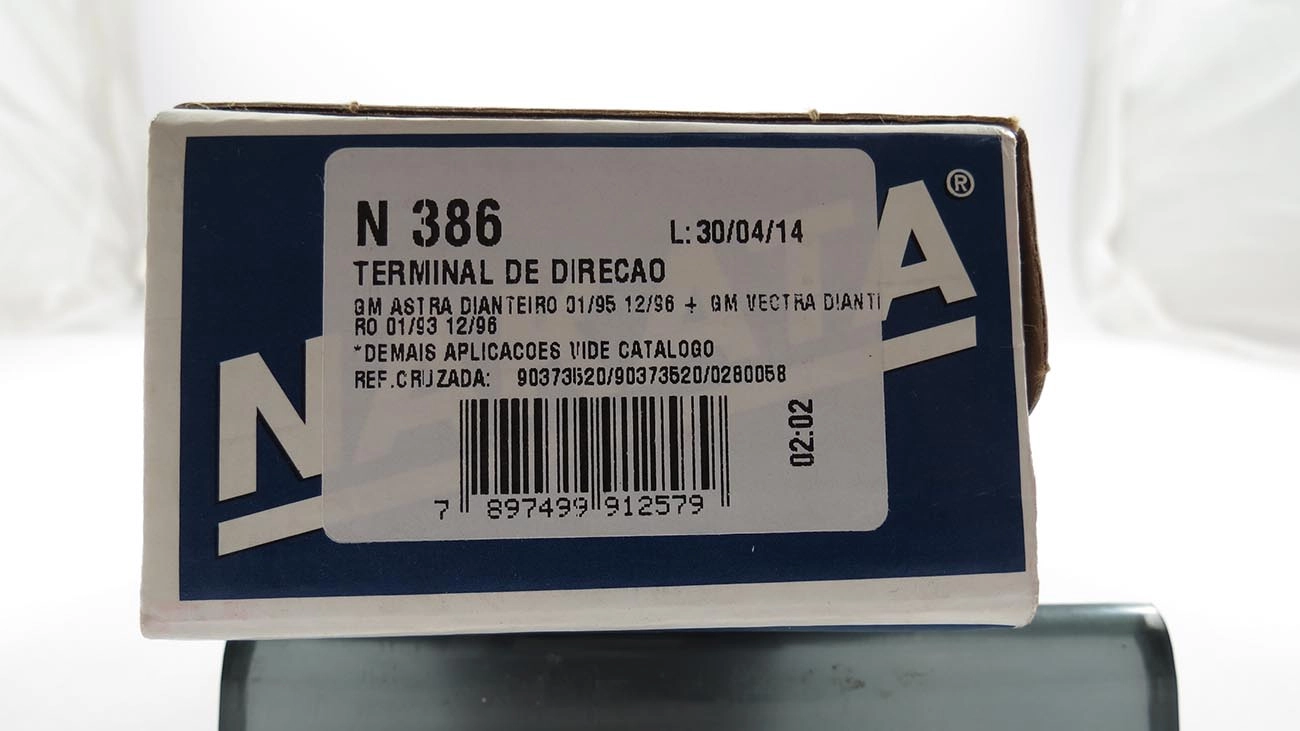 TERMINAL DIREÇÃO DIREITO GM ASTRA 94/98 CALIBRA 93/97 VECTRA /03.96