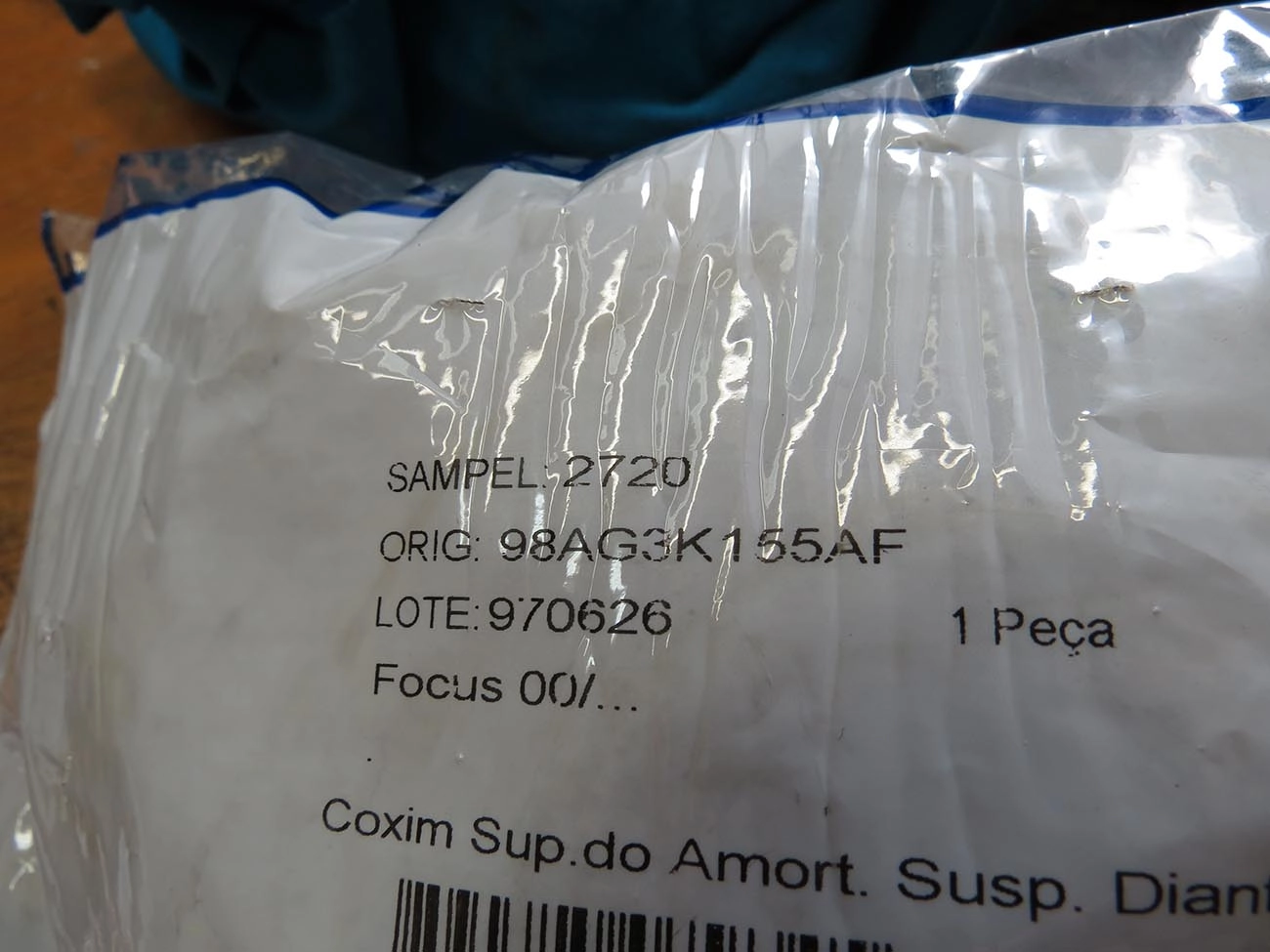 COXIM AMORTECEDOR DIANTEIRO SEM ROLAMENTO FORD FOCUS 2000/2008