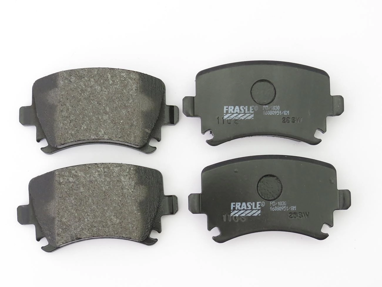 PASTILHA FREIO RODA TRASEIRA VW SAVEIRO 14/ BEETLE/BORA/EOS 07/ JETTA 09/ PASSAT 05/ AUDI A3/A4/A6