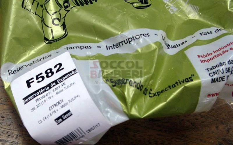 RESERVATORIO AGUA DO RADIADOR CITROEN C3/C4 2005/ - PEUGEOT 206/307 2005/