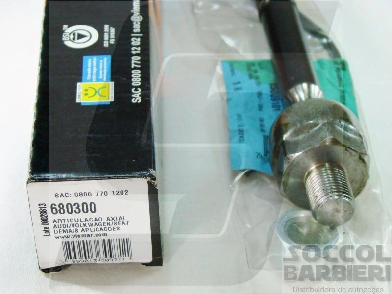 ARTICULAÇÃO/BARRA AXIAL DIREÇÃO ELÉTRICA VW BORA - GOLF 03/ - JETTA 05/ - PASSAT 05/ - TIGUAN 07/17