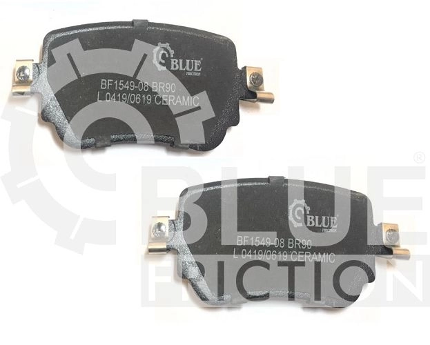 PASTILHA DE FREIO TRASEIRA AUDI A1 1.4/1.8 2012/ - Q3 2013/ - VW GOLF GTI 2.0 2013/2018
