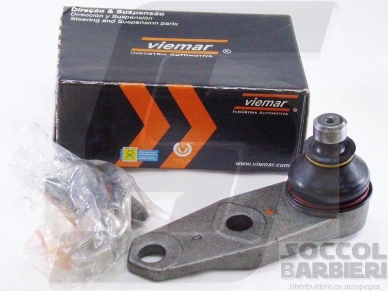 PIVÔ SUSPENSÃO DIREITO/ESQUERDO RENAULT CLIO/KANGOO 03/ SCENIC 99/ SYMBOL 09/ R-19 88/97 FURO 12,5MM LD/LE