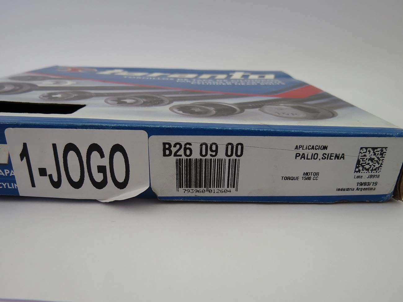 JOGO PARAFUSO CABEÇOTE FIAT LINEA 1.9 16V 07/ - PALIO 1.6 96/ - BRAVA 1.6 00/ - 16V