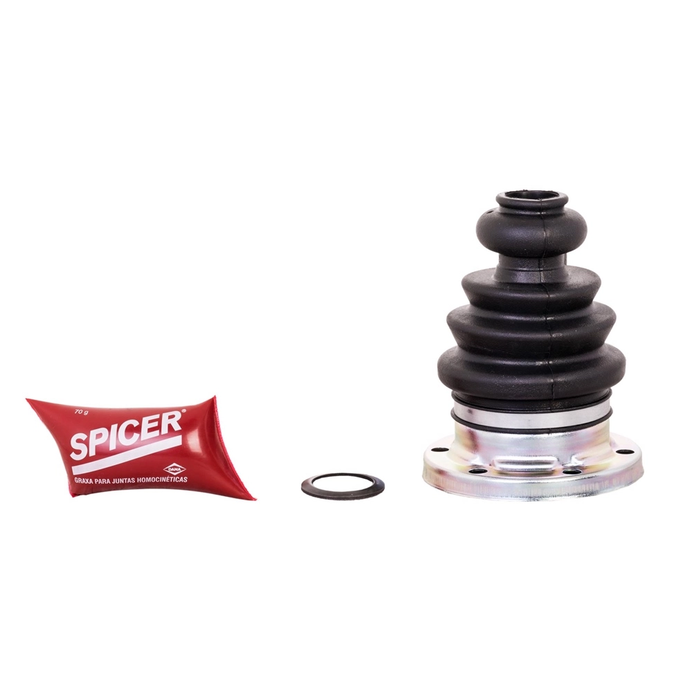 KIT REPARO COIFA HOMOCINÉTICA LADO CÂMBIO COM FLANGE VW GOL/PARATI 2.0 8V 95/ SANTANA/QUANTUM 91/ 25X132