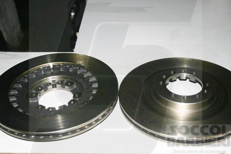 DISCO DE FREIO DIANTEIRO MITSUBISHI L-200 2.5 HPE 2003/ ARO 16 - VENTILADO 314MM