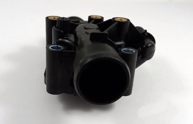 VALVULA TERMOSTATICA PLASTICA COM SENSOR CITROEN C3/C4 1.6 16V - PEUGEOT 206/207/307 1.6 16V