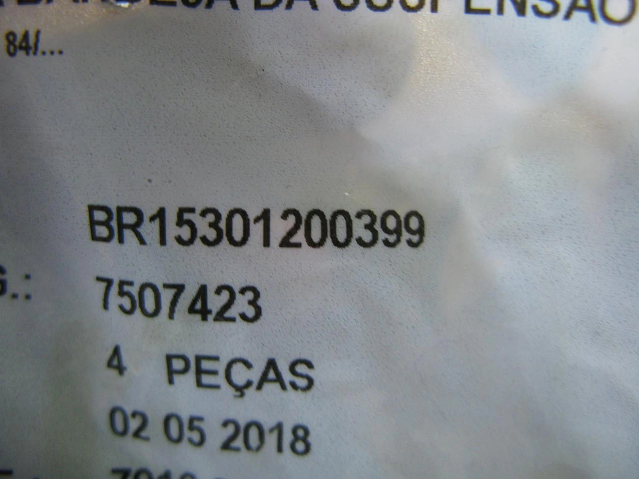 BUCHA TRASEIRA BANDEJA SUSPENSÃO FIAT UNO 1.0/1.5 TODOS PREMIO 85/87