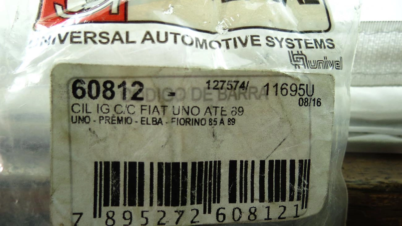 CILINDRO IGNICAO FIAT UNO/PREMIO/ELBA/FIOAINO /90