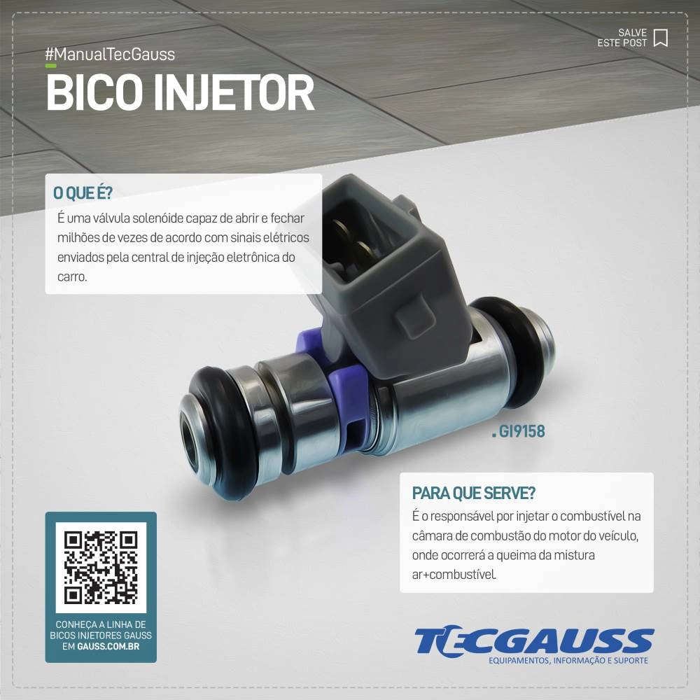 BICO INJETOR VW BORA/GOLF IV/POLO/SEDAN 2.0 2002/2008 - VÁLVULA DE INJEÇÃO DE COMBUSTÍVEL