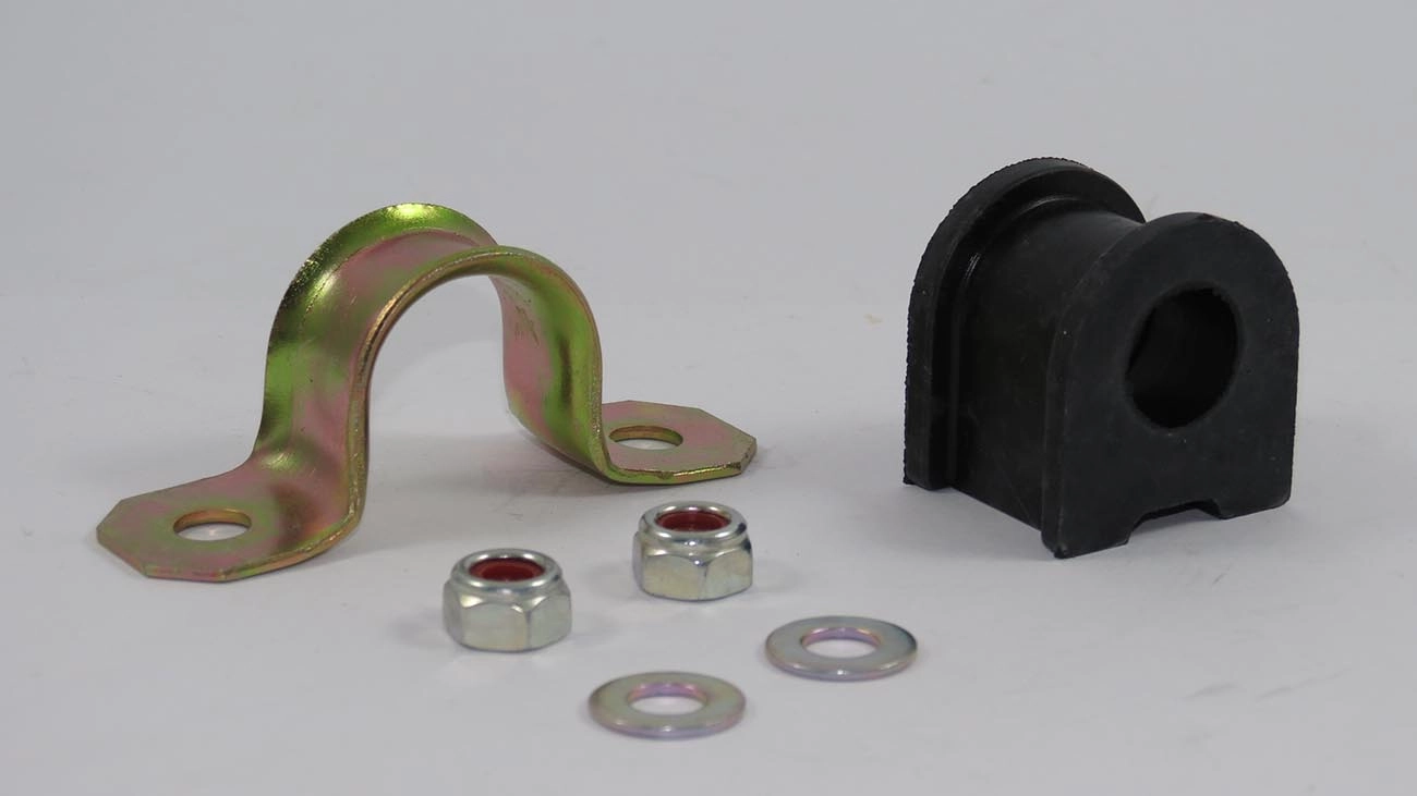 KIT BUCHA CENTRAL ESTABILIZADOR FIAT FIORINO 1991/1994 - FURO 19MM COM ABRACADEIRA PARA UM LADO