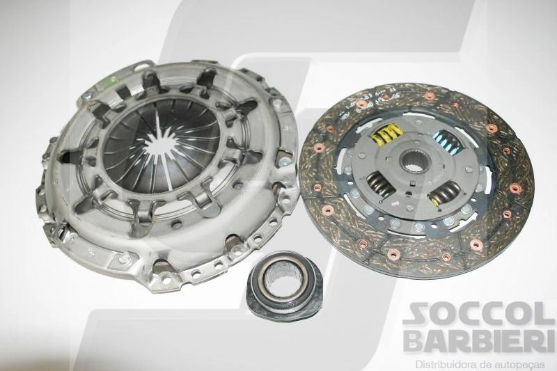 KIT EMBREAGEM RENAULT SCENIC 1.6 16V 2000/ - MEGANE 1.6 16V 00/05 - 200MM - VOLANTE C/REBAIXO