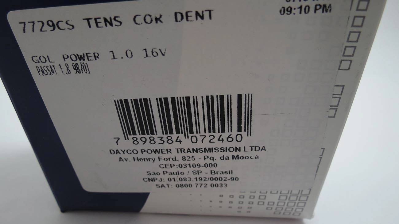 POLIA TENSOR COMANDO VW GOL/PARATI 1.0 16V POWER - PASSAT 1.8 98/2001