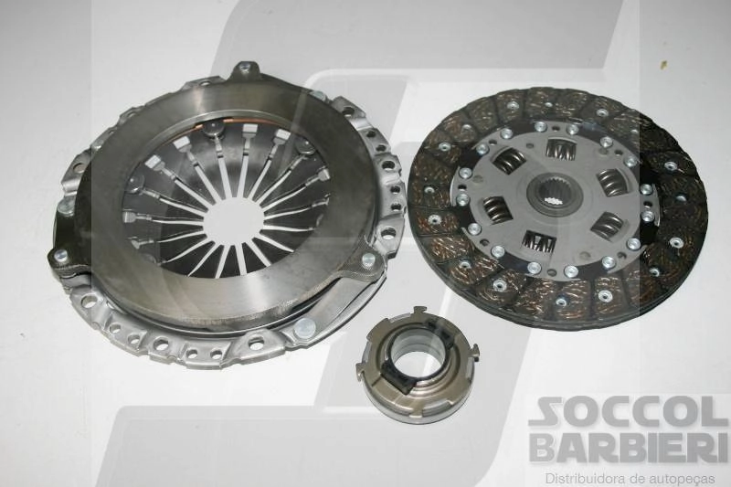KIT DE EMBREAGEM - KIA PICANTO 1.0/1.1 12V 2006/2011 - 180MM 24 ESTRIAS