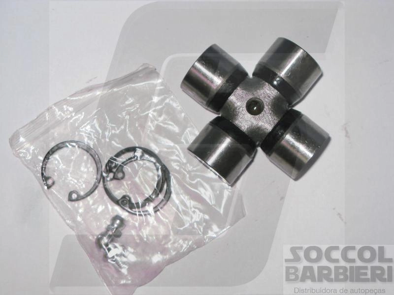 CRUZETA CARDAN 23,80X61,20MM CHAVETAS EXTERNA QUATRO CASTANHAS AGRÍCOLA PULVERIZADORES JACTO/HATSUTA EXTERNAS