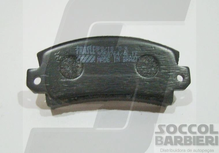 PASTILHA FREIO RODA DIANTEIRA FORD CORCEL/BELINA/DEL REY BENDIX FIAT 147