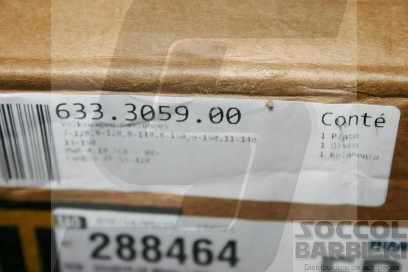 KIT EMBREAGEM VW 7.100/7.120/8.120/8.140/8.150/9.150/11.140/12.140 - 327MM