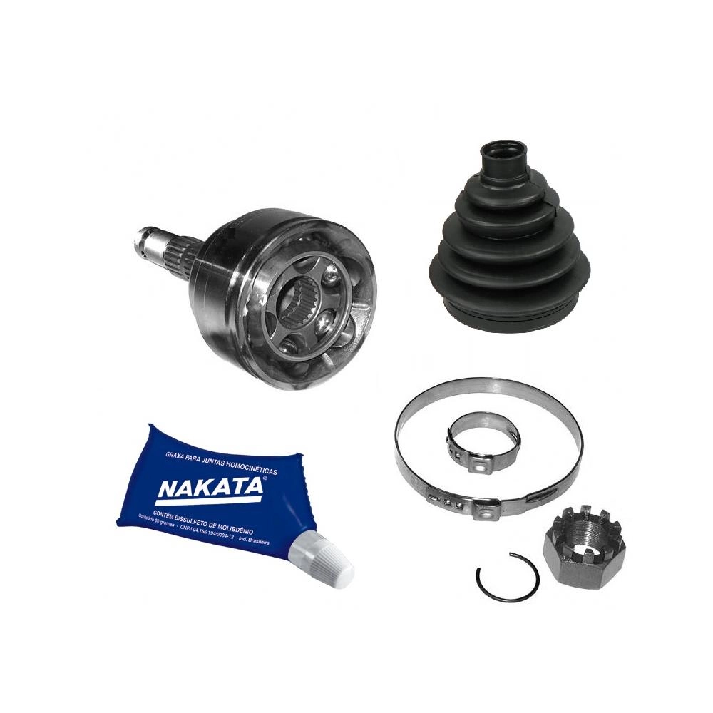 HOMOCINETICA RODA SEM ABS GM CORSA/SEDAN/WAGON/PICKUP 8V - 22/22 ESTRIAS TRAVA EXTERNA - EIXO DELPHI