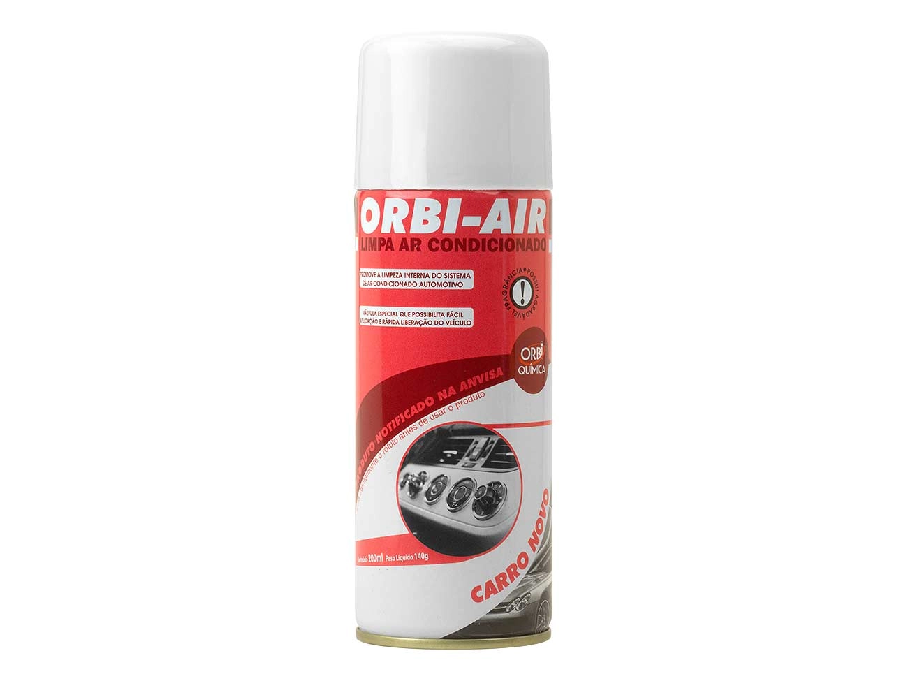 LIMPA AR CONDICIONADO - 200ML - CARRO NOVO