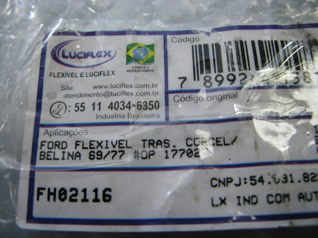 FLEXIVEL FREIO TRASEIRO FORD CORCEL/BELINA I 69/77