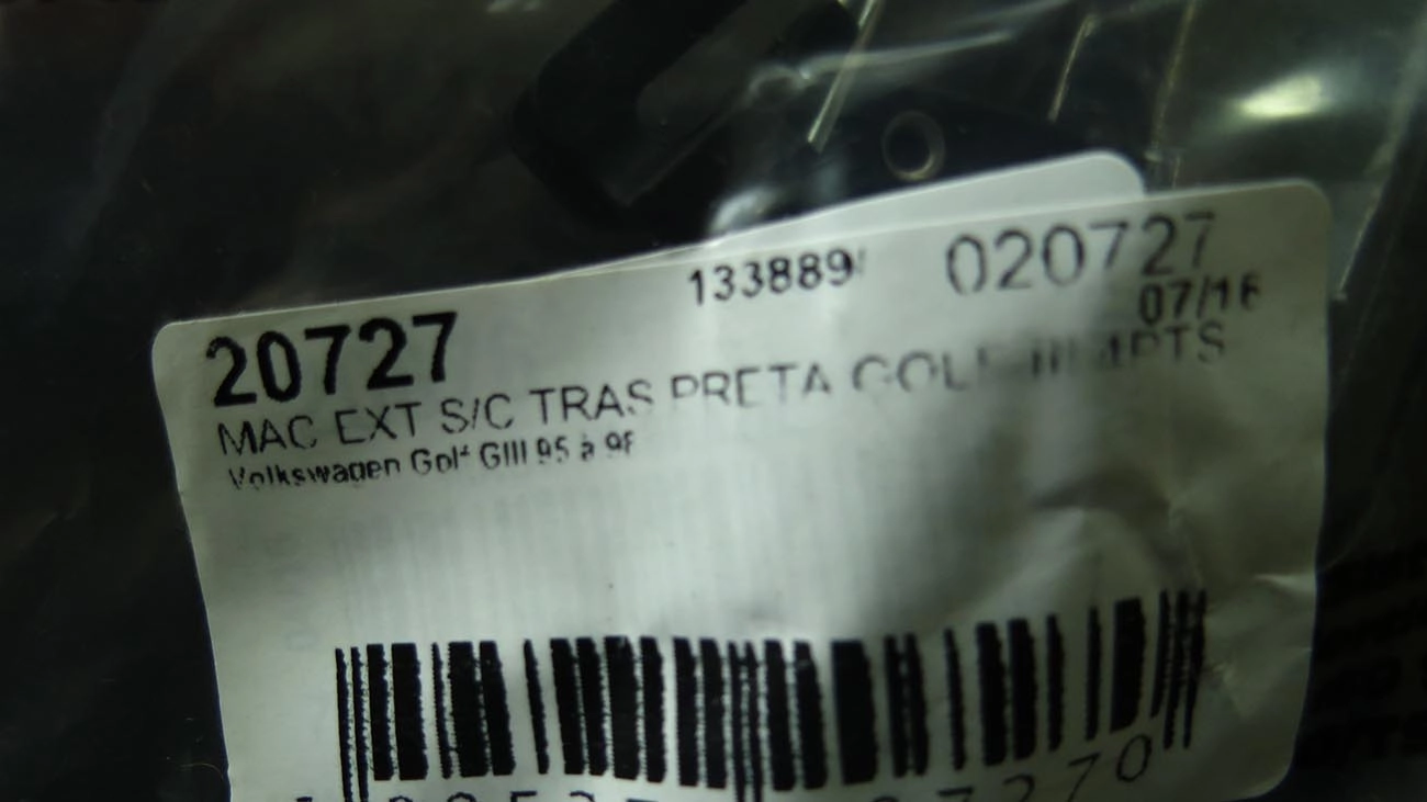 MACANETA EXTERNA VW GOLF 94/98 - TRASEIRA