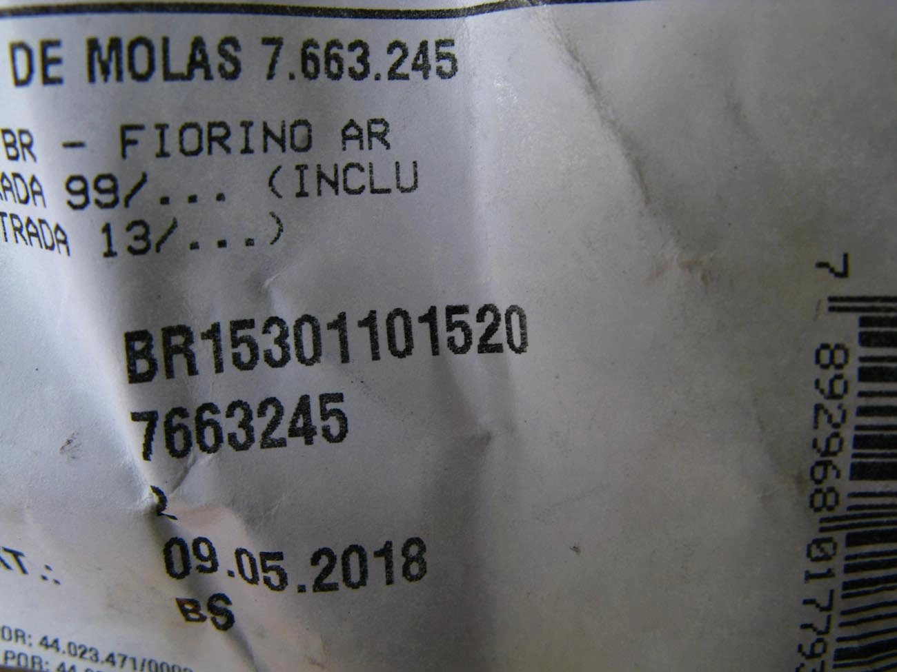 BUCHA DIANTEIRA FEIXE MOLAS SUSPENSÃO TRASEIRA TRASEIRO FIAT FIORINO 1994/ STRADA 1999/ NOVA 2020/