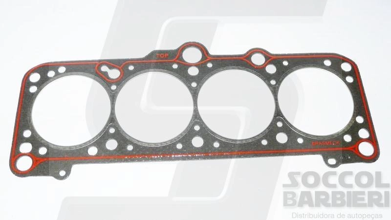 JUNTA DE CABEÇOTE FIBRA VW GOL/PARATI/SAVEIRO/SANTANA - MOTOR AP 1.6/1.8 - ÁLCOOL/GASOLINA
