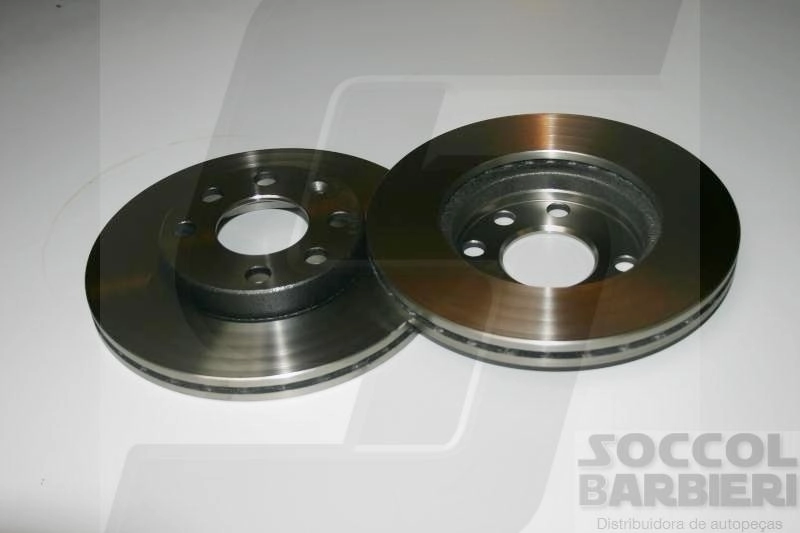 DISCO FREIO DIANTEIRO VENTILADO 236MM MONZA/KADETT CORSA ASTRA 8V 99/ ARO 13 CELTA/PRISMA