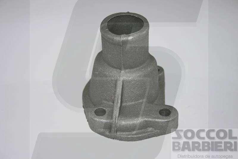 FLANGE/TAMPA VÁLVULA TERMOSTÁTICA ALUMÍNIO FIAT UNO/PREMIO/ELBA/FIORINO EXCETO FIRE